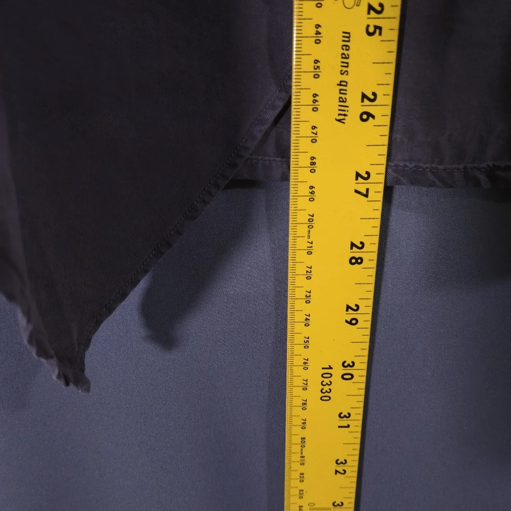 NWT Wishlist Make‎ Your Move Jacket Size Small Charcoal Rolled Sleeve Tencel - Picture 7 of 8